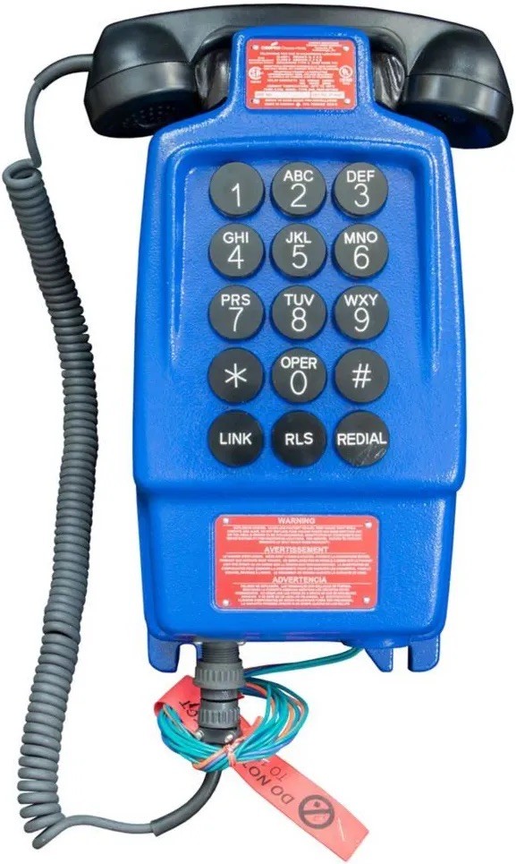 Crouse-Hinds ETW401 Explosion-Proof Wall-Mount Telephone