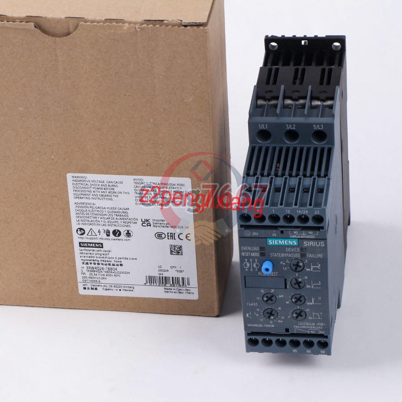 ONE NEW 3RW4026-1BB04 Siemens Soft Starter 3RW 4026-1BB04
