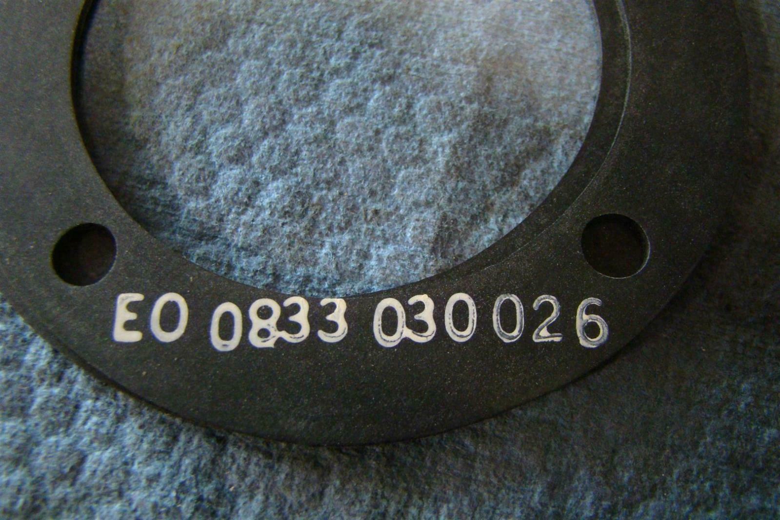 (2) Gasket 100.0 dia X [.062] thick E00833030026