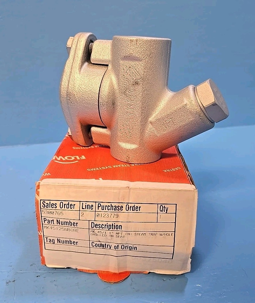 Gestra MK45-1 MK45125NBORE Rhombus Line Steam DN 25 1/2″ CL 300 Trap