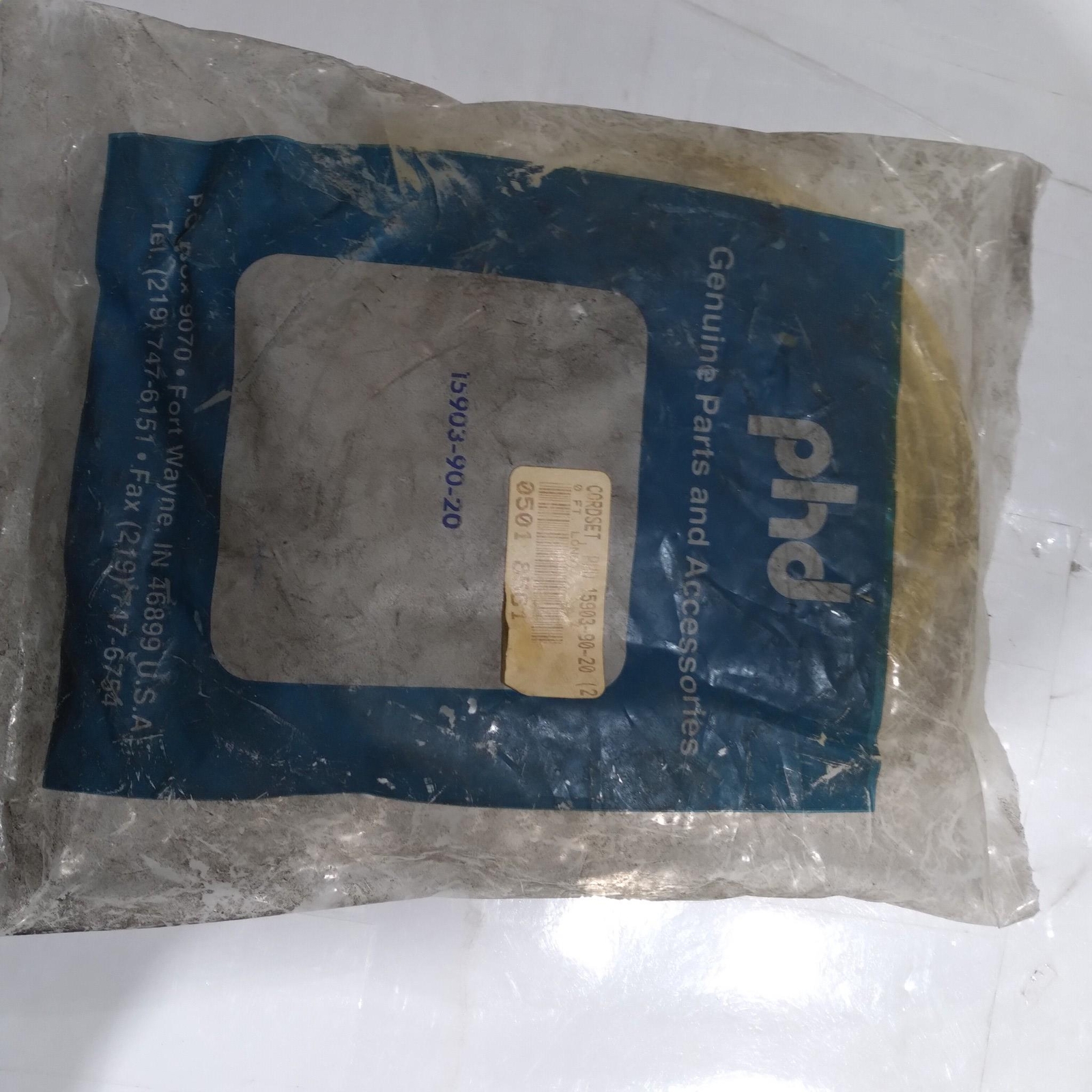 PHD CORDEST PIN ASSINGNMENT 3 POLE PIN 137302 15903-90-20