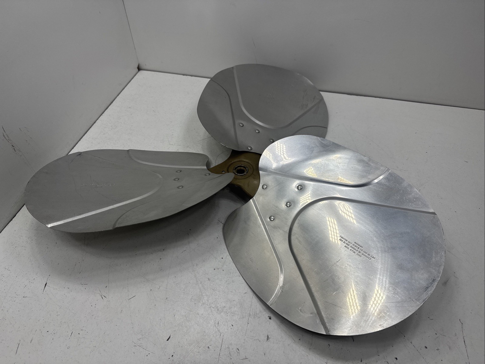(Qty.2) Dayton 4C457 30” Aluminum Fan Blades