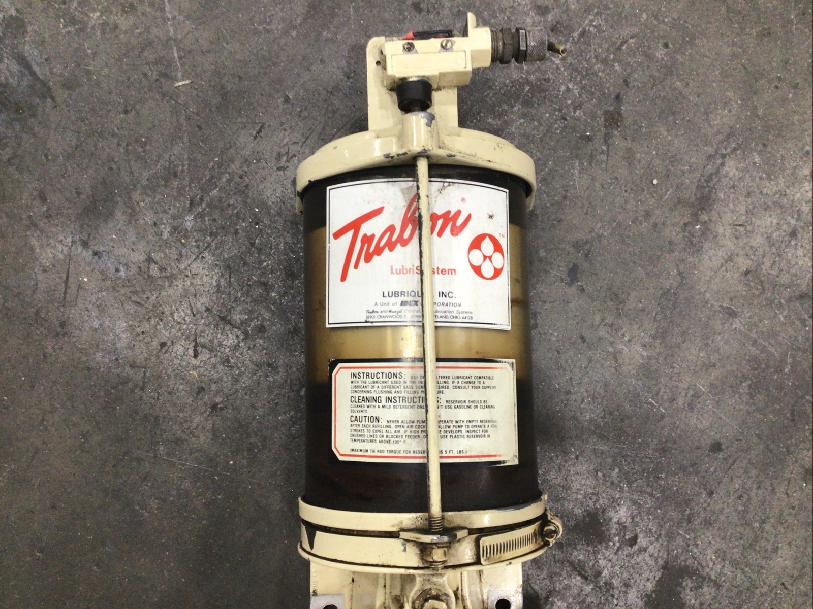 Graco Trabon Lubriquip Pump #57A76PR2