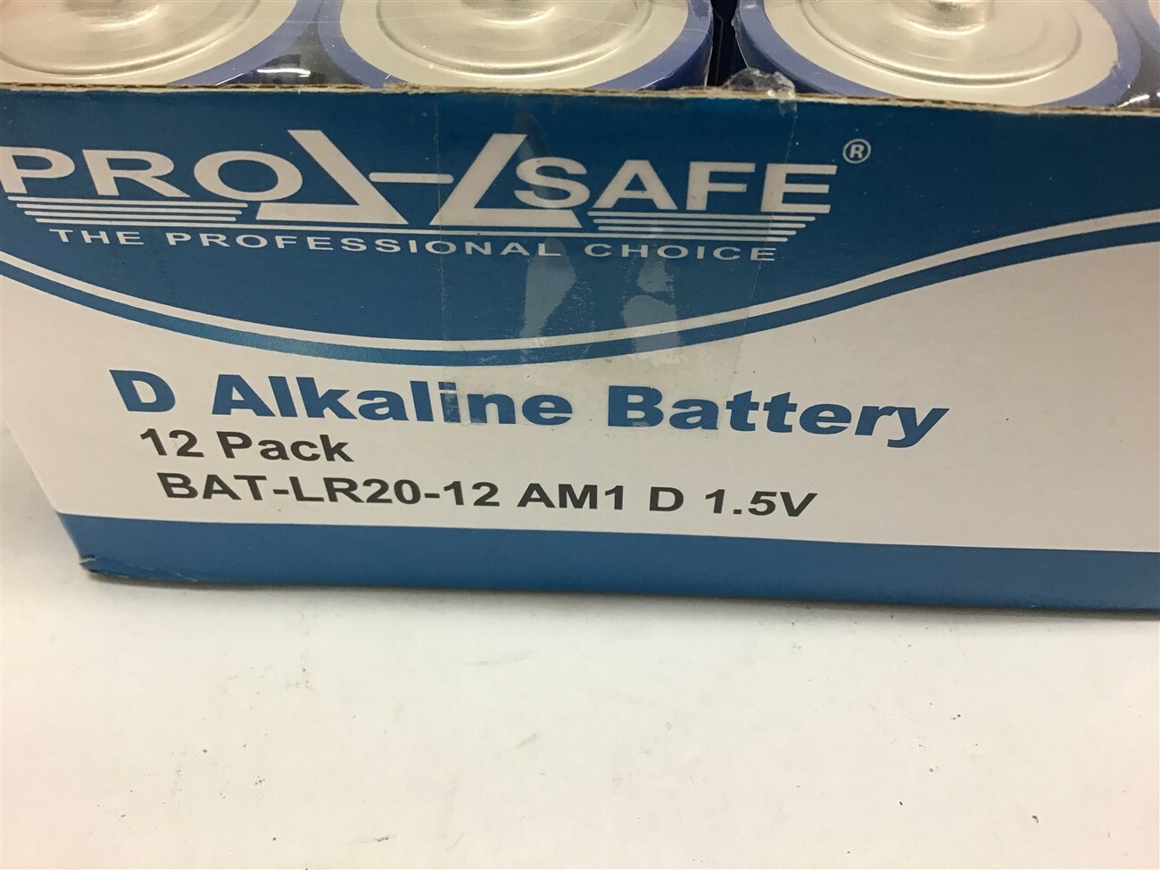 Pro-Safe D Alkaline Battery Lot of 20