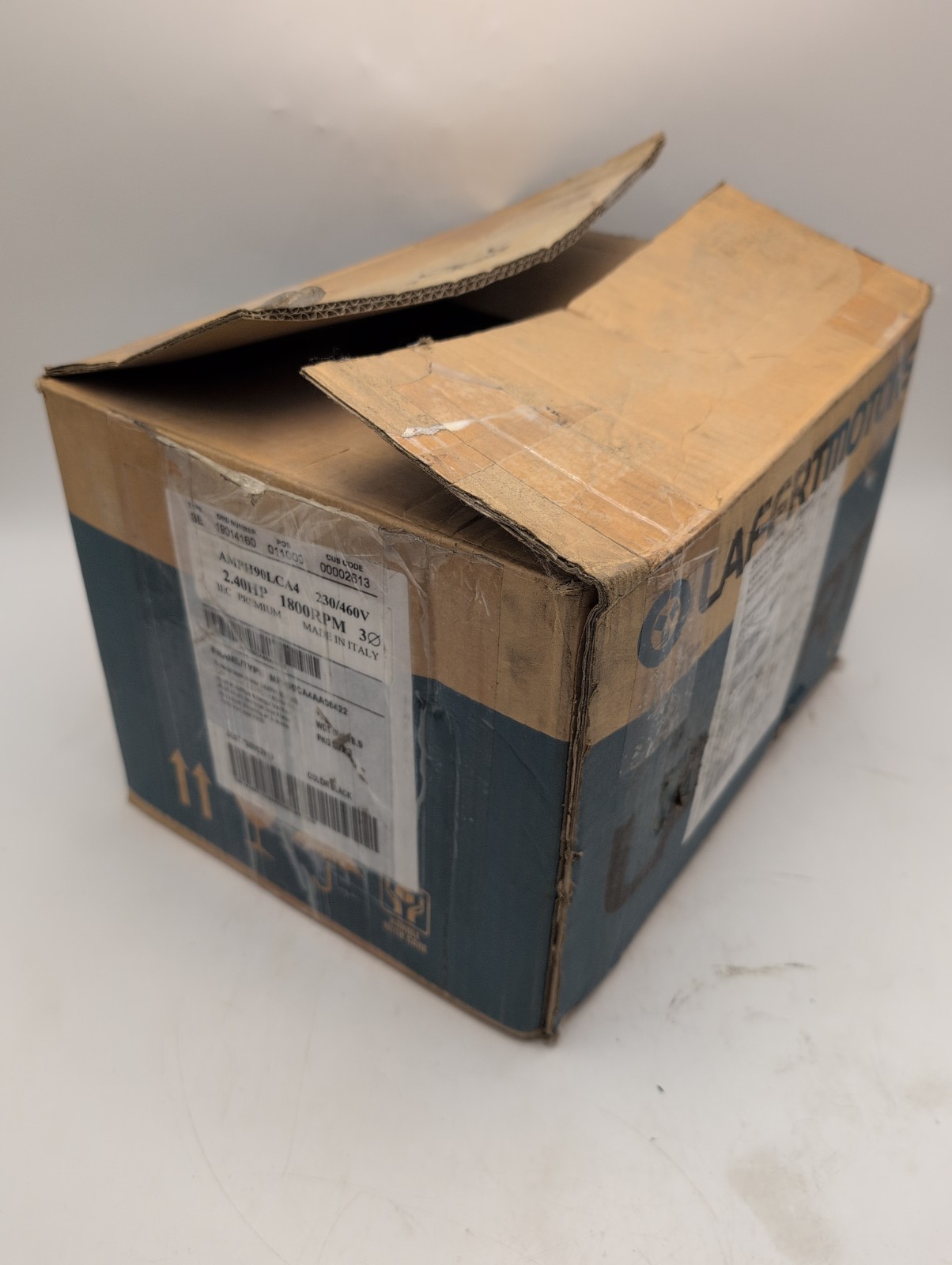 NEW Lafert CG90L6A 1.8kW 2.4HP 230/460V 3-Phase Electric Motor 1730 RPM TEFC IE3