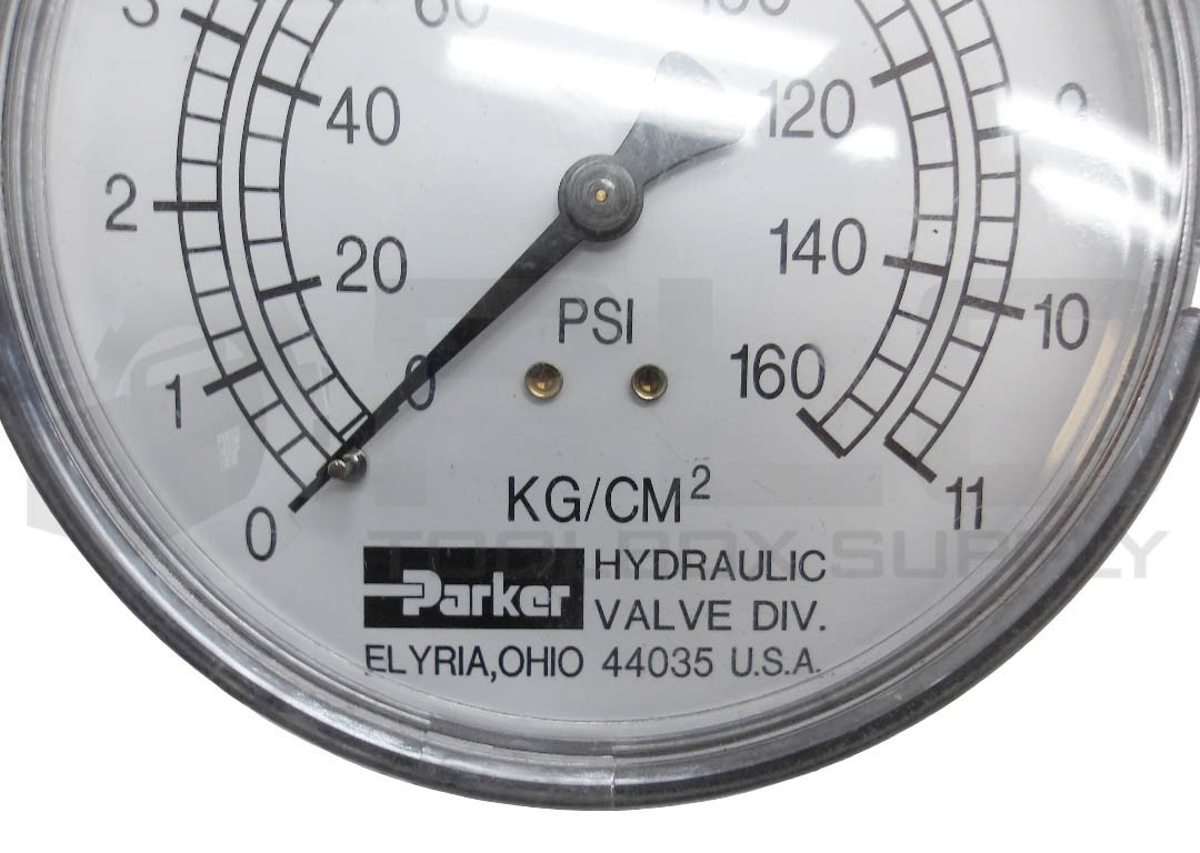 NEW PARKER 4203224 0-160PSI PRESSURE GAUGE 0-11KG/CM2 1/8″ NPT