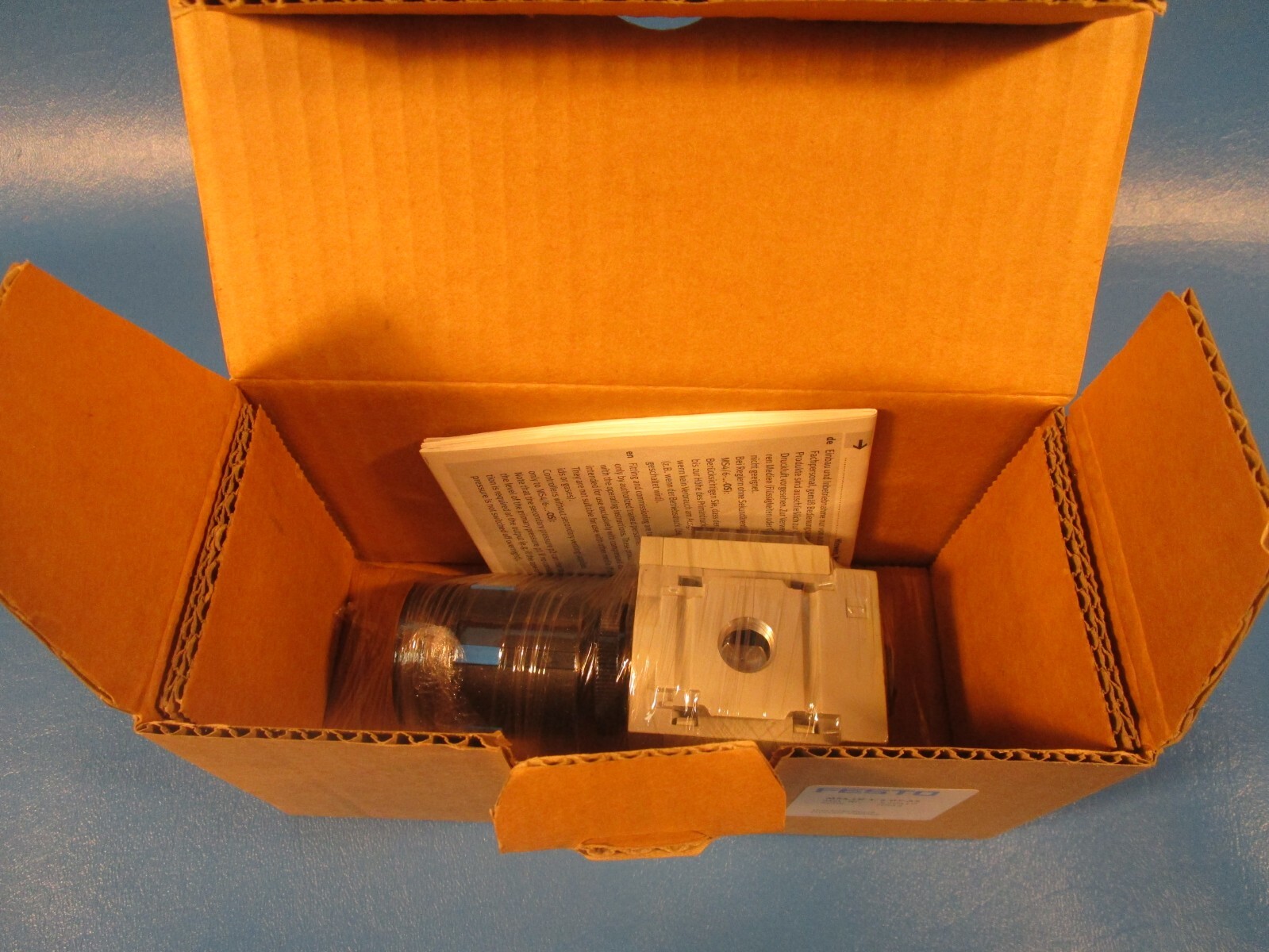 FESTO MS4-LR-1/4-D7-AS, 529419, Pressure Regulator, 0.5 to 12 bar, G 1/4 ports