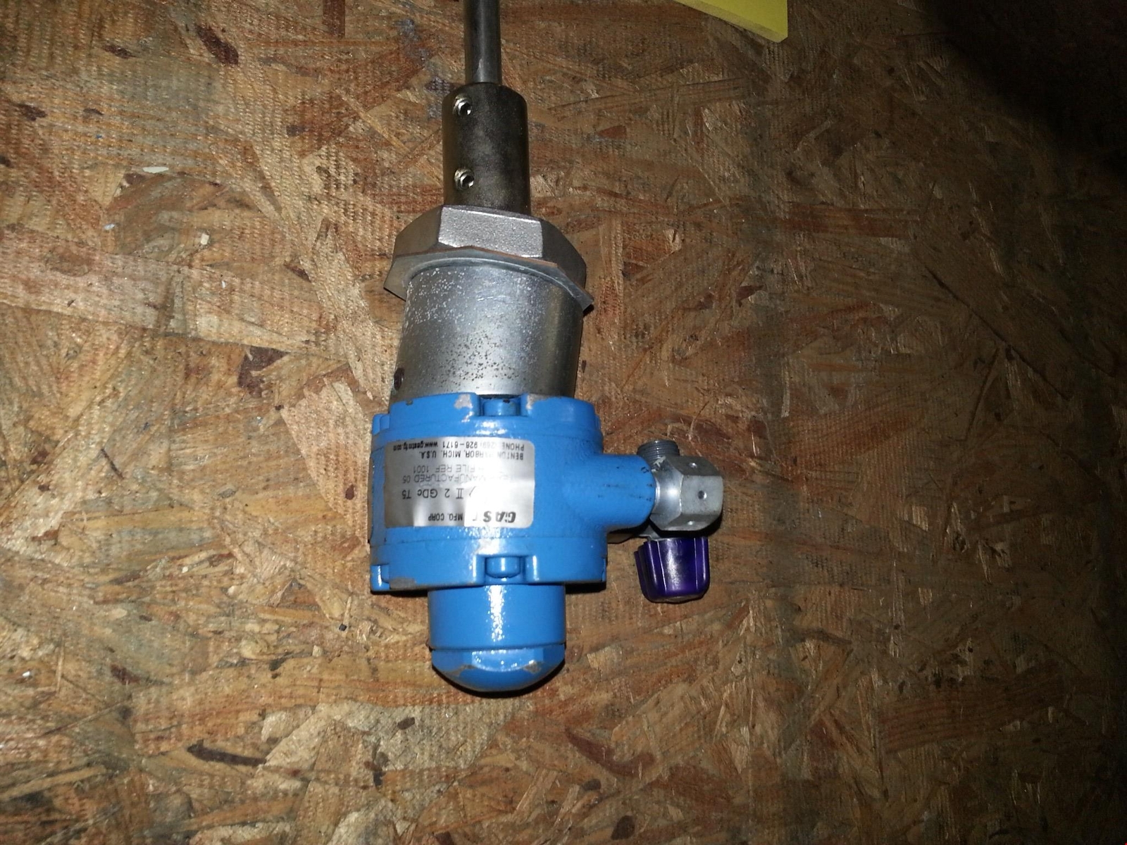 Gast GDC T5 1001 Pneumatic Air Motor Industrial Mixer Drive Equipment Component