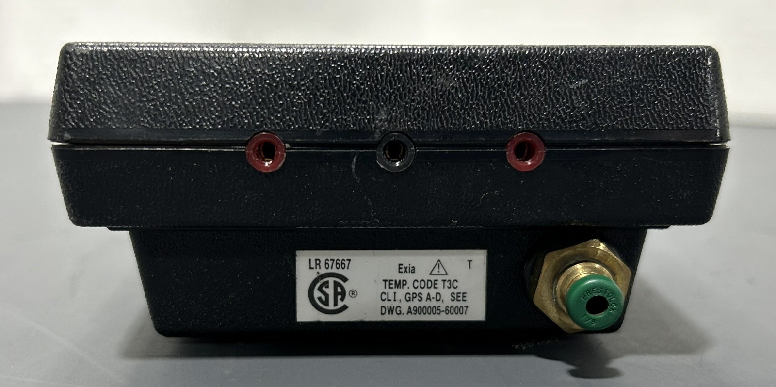 Meriam LP2000I H2O 35EE Meri-Cal I Precision Gauge Pressure Calibrator Untested