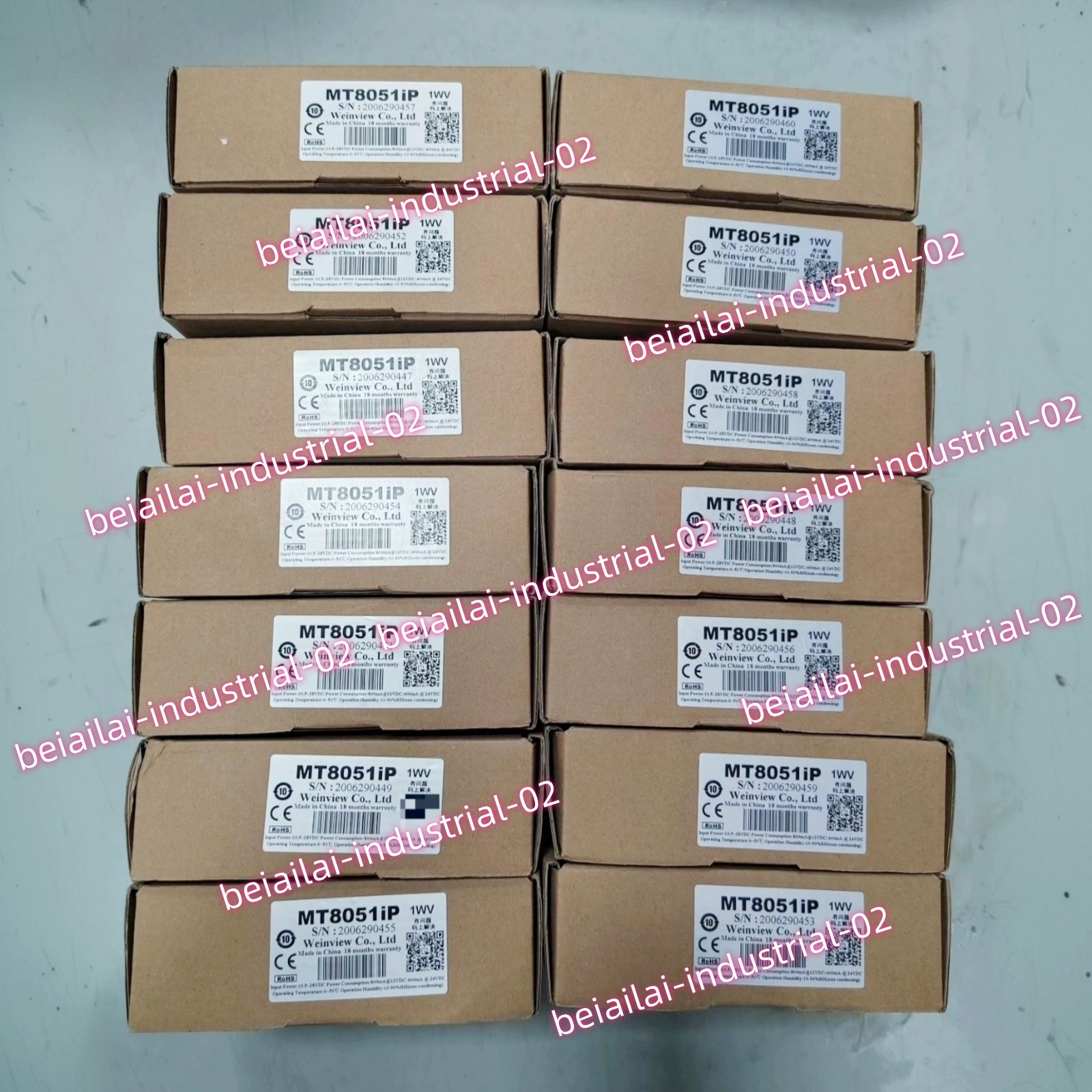 Weinview MT8051iP HMI Touch Panel#1pcs new in box