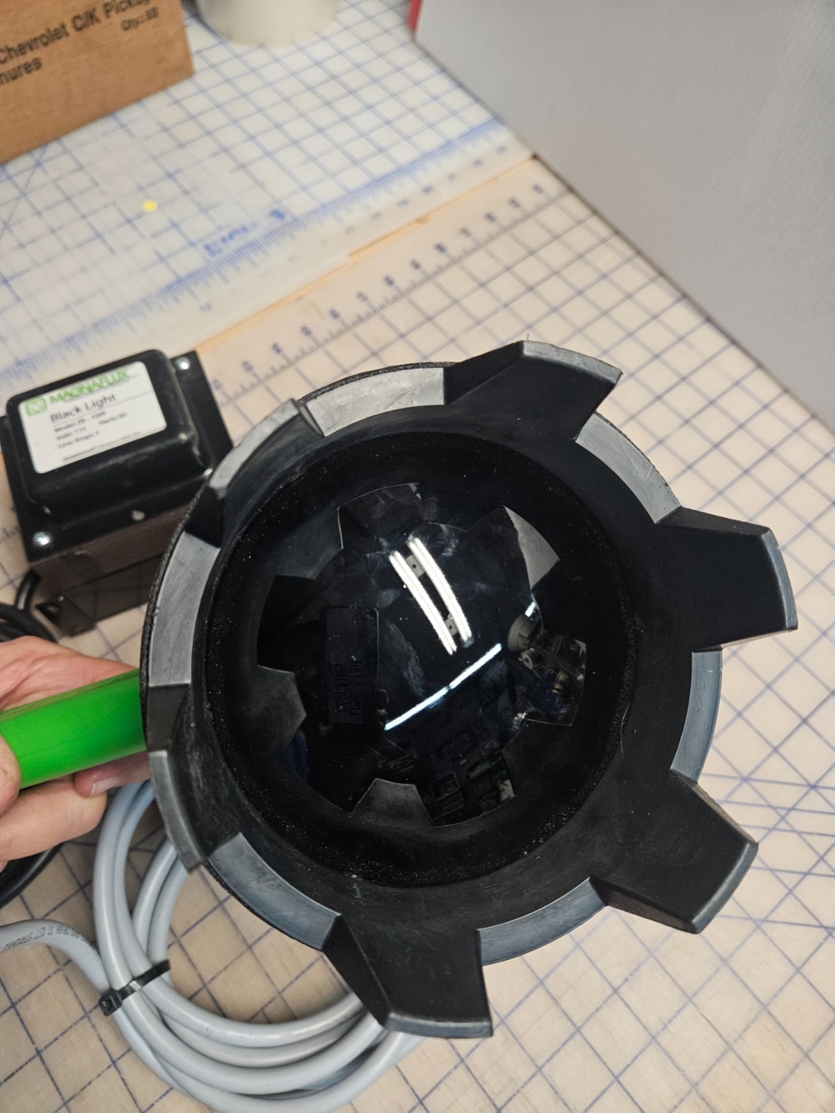 Magnaflux Black Light Mod. ZB-100F, 115 VAC