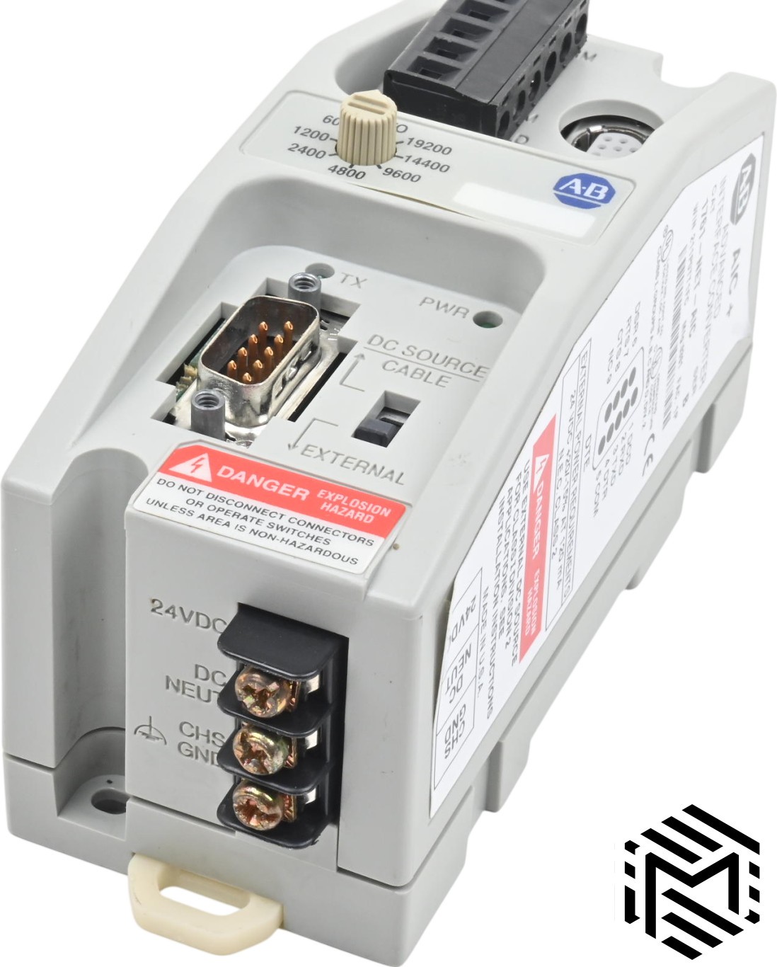 Allen Bradley 1761-NET-AIC Advanced Interface Converter – Series B – 24VDC