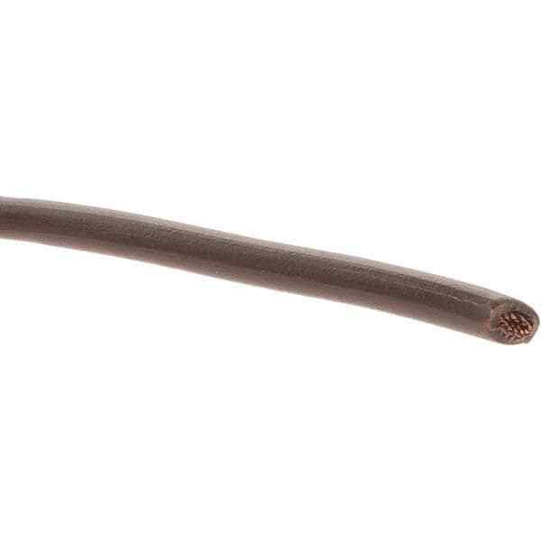 EastPenn 23413 18 AWG, 100′ OAL, Hook Up Wire Brown Vinyl Jacket