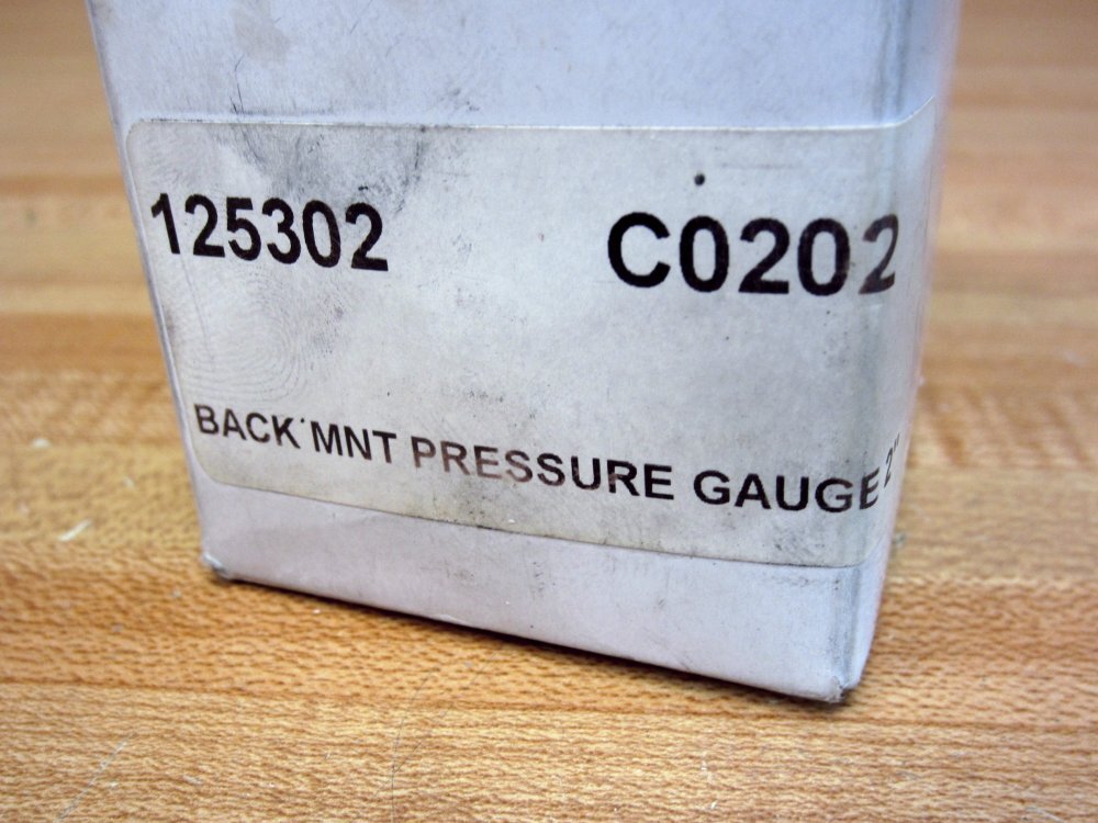 WorkSmart WS-PE-GAGE-34 2″ Pressure Gauge 160 PSI 0-160 PSI