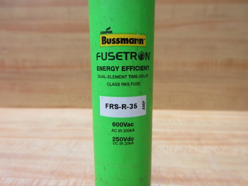 Buss FRS-R-35 Bussmann Fuse Cross Ref 6A833 Energy Efficient (Pack of 3)