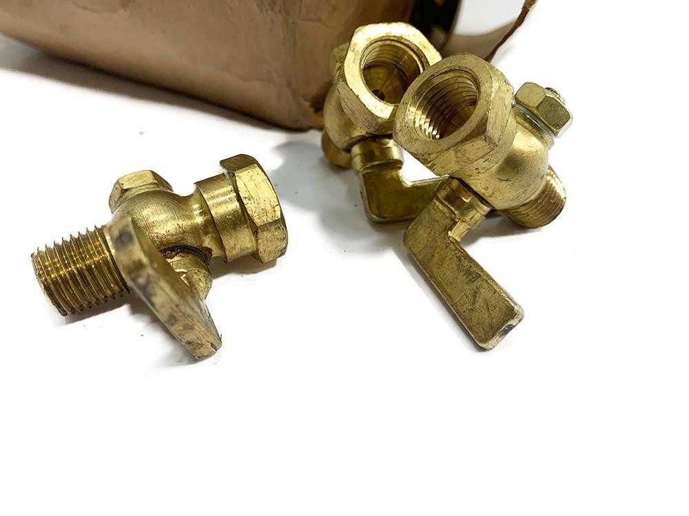 Box of 35 Qty MSC Conbraco 31740202 Brass Air Cock 1/4″ Pipe, Lev FREE FAST SHIP