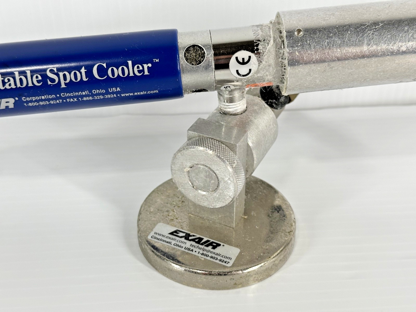 EXAIR Adjustable Spot Cooler Air Cooling System Magnetic Base Industrial
