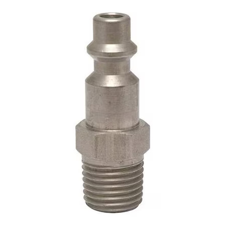 Foster 10-3S/S Quick Connect Plug, 1/4 In Mpt, 303 Stainless Steel