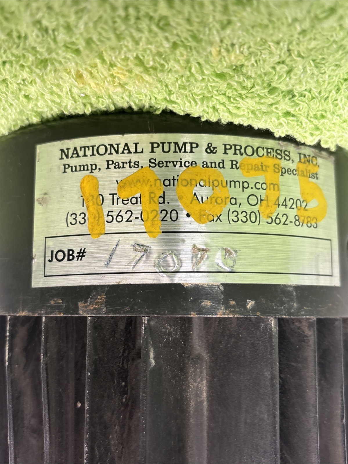GRUNDFOS MOT MG 80B2-19F100-B SPK4-15/10A-W-I-CVEV COOLANT PUMP