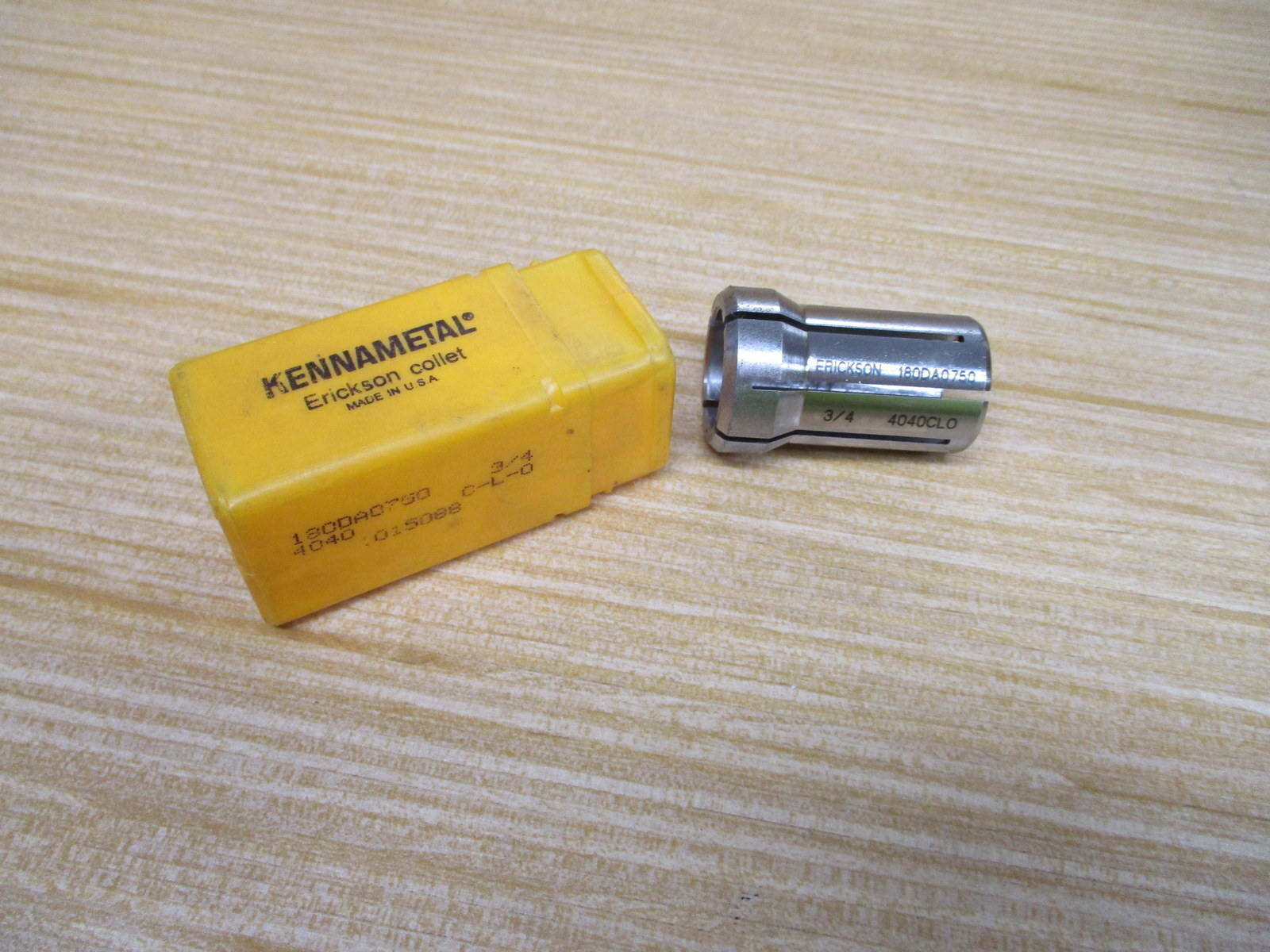 Kennametal 180DA0750 Erickson Collet 3/4″