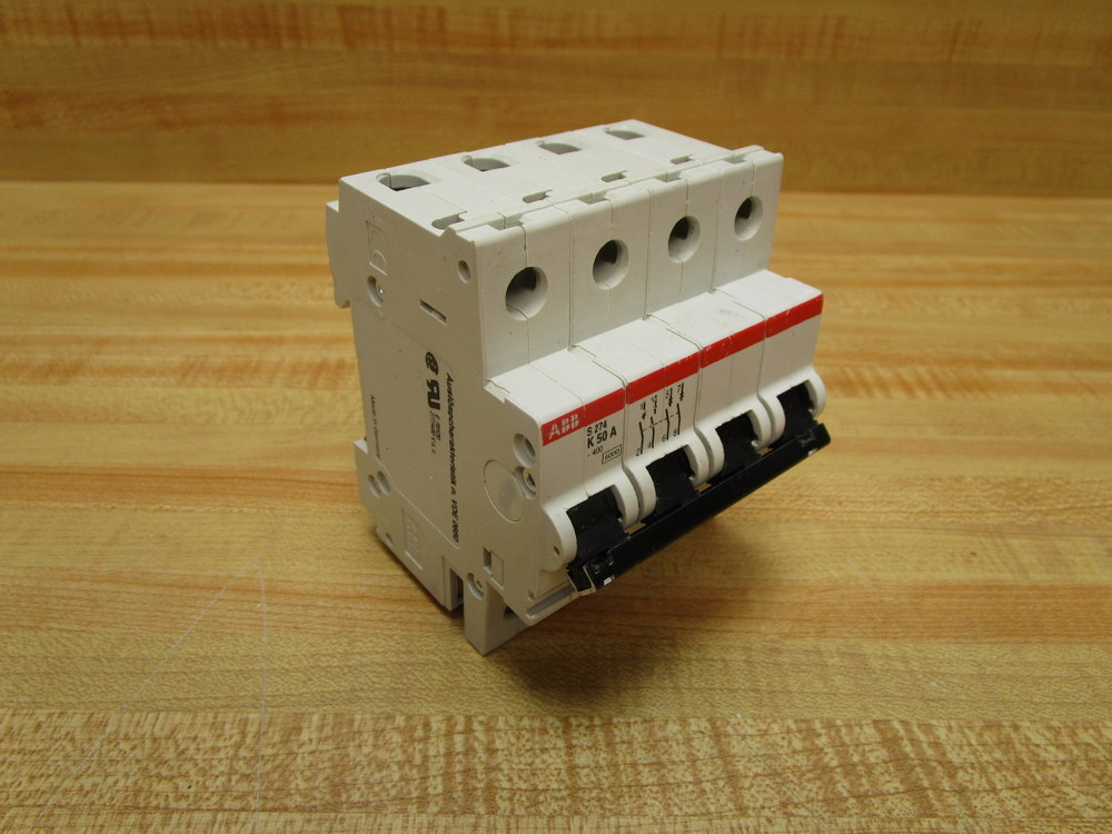 ABB S274 K 50 A 50A Circuit Breaker S274K50A