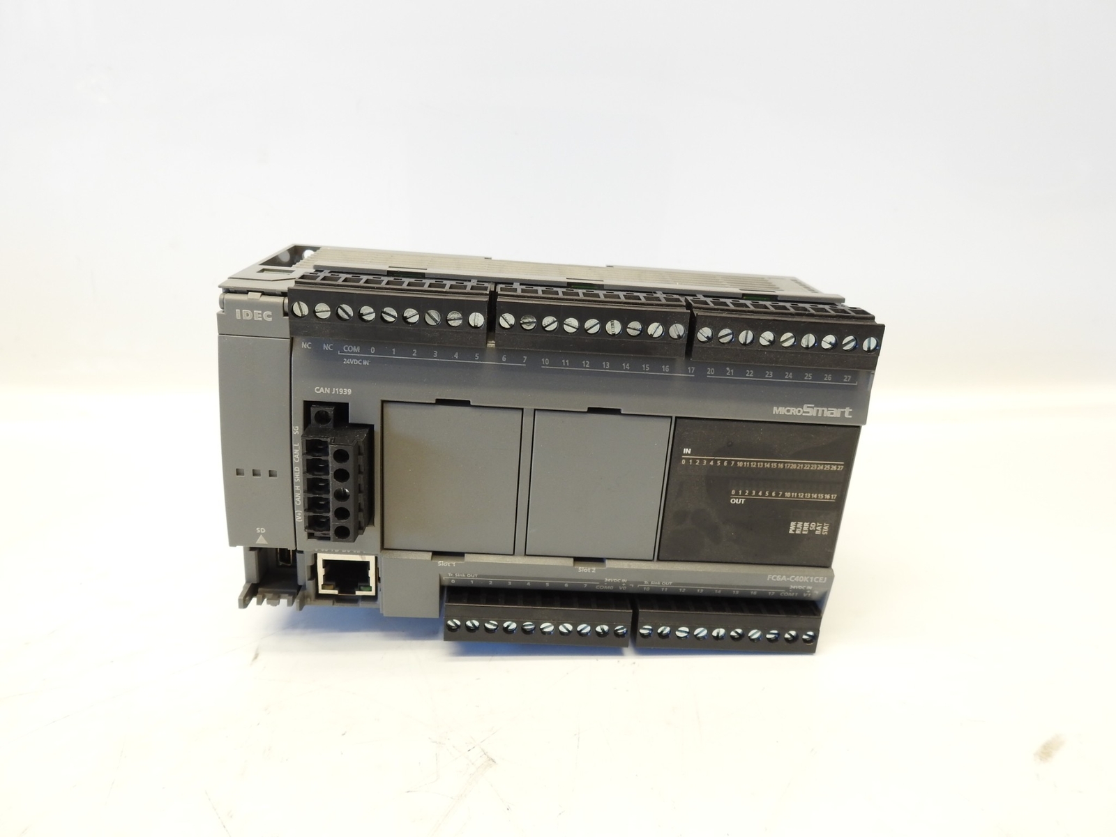 New FC6A-C40K1DE IDEC Programmable Logic Controllers, FC6A Series