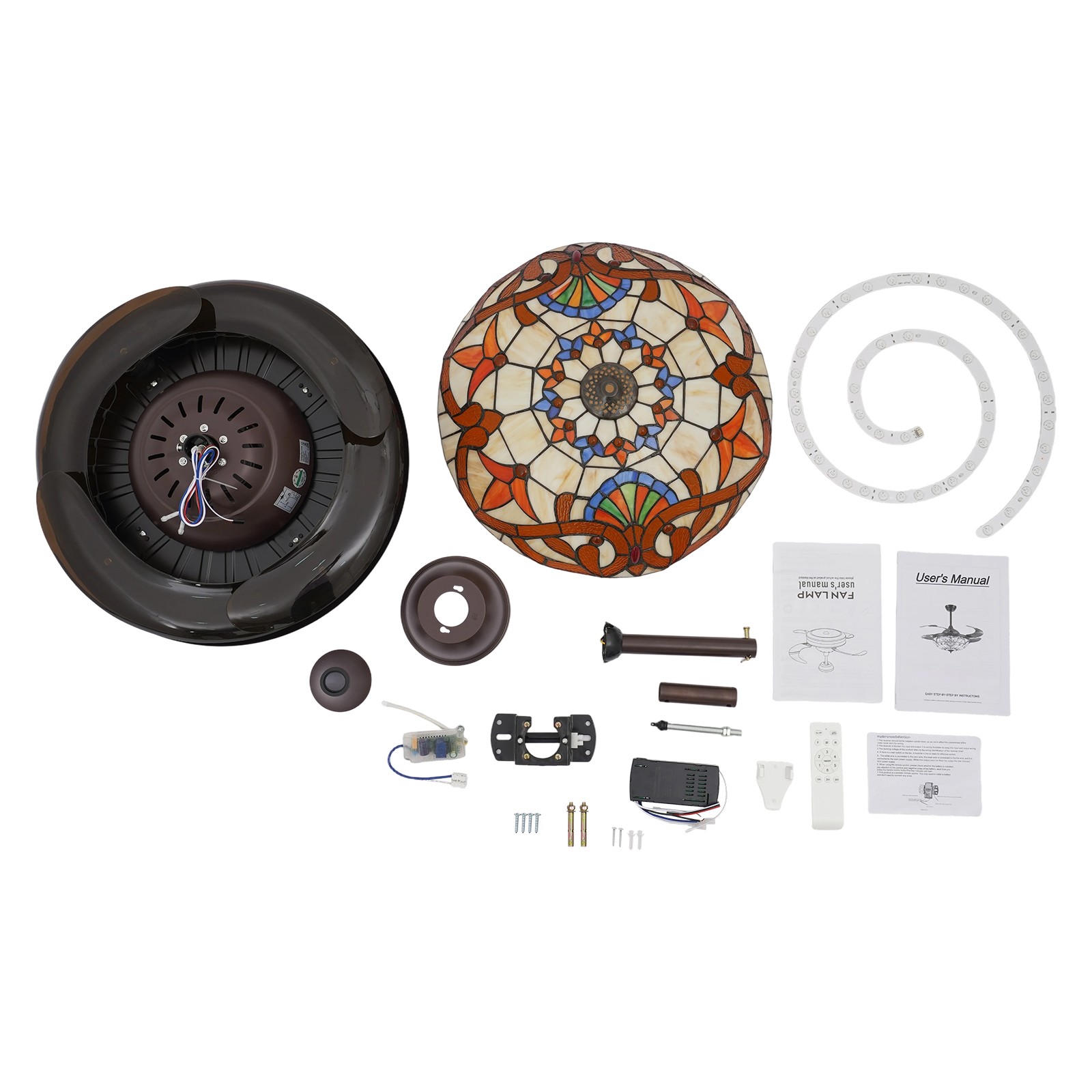 Ceiling Fan Light, 42Inch Ceiling Fan Light, Ceiling Fan Light W/ Remote Control