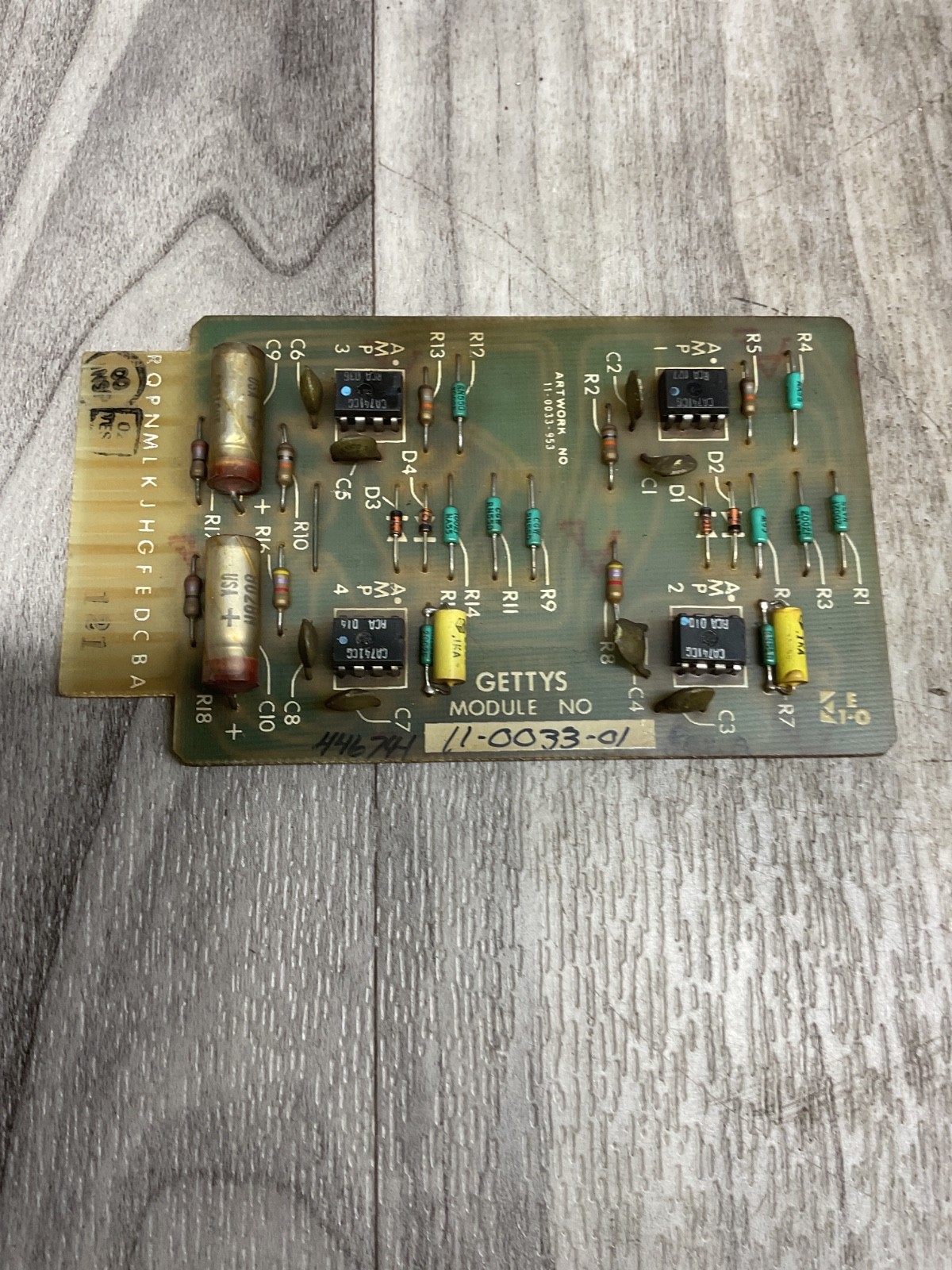 GETTYS 11-0033-102 Computer Curcuit Board #4092B46