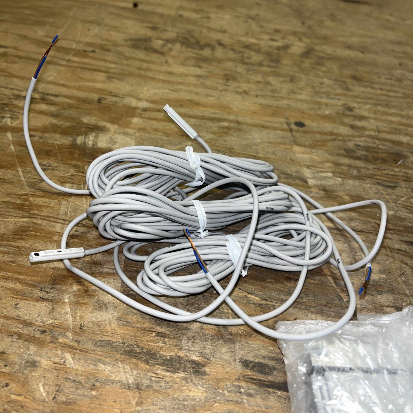 SMC Cylinder, #20-CXSJL15-20-A93L , NOS, (LG-4914)
