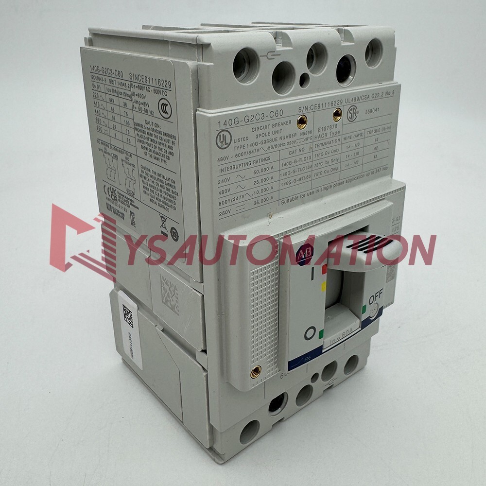 140G-G2C3-C60 New Original 140G 125A Frame Molded Case 60 A Ckt-Bkr 140GG2C3C60