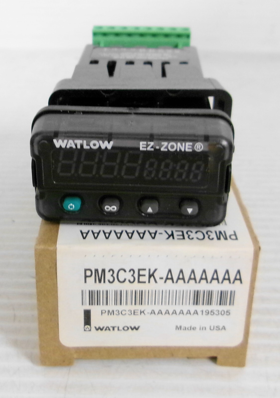 Watlow PM3C3EK-AAAAAAA EZ-Zone Panel Mount Controller 15-36VDC/24AC 50/60Hz 10VA