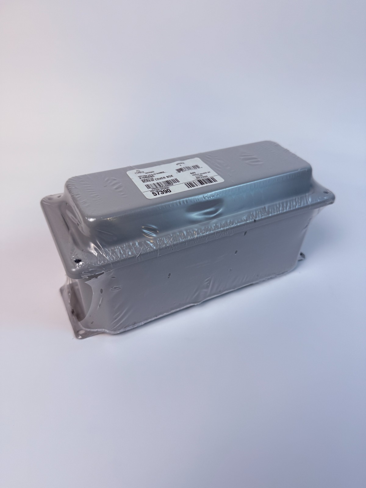 nVent Hoffman A1045DSC Contoured Steel Junction Box Dome Screw Cover Gray 10.25x