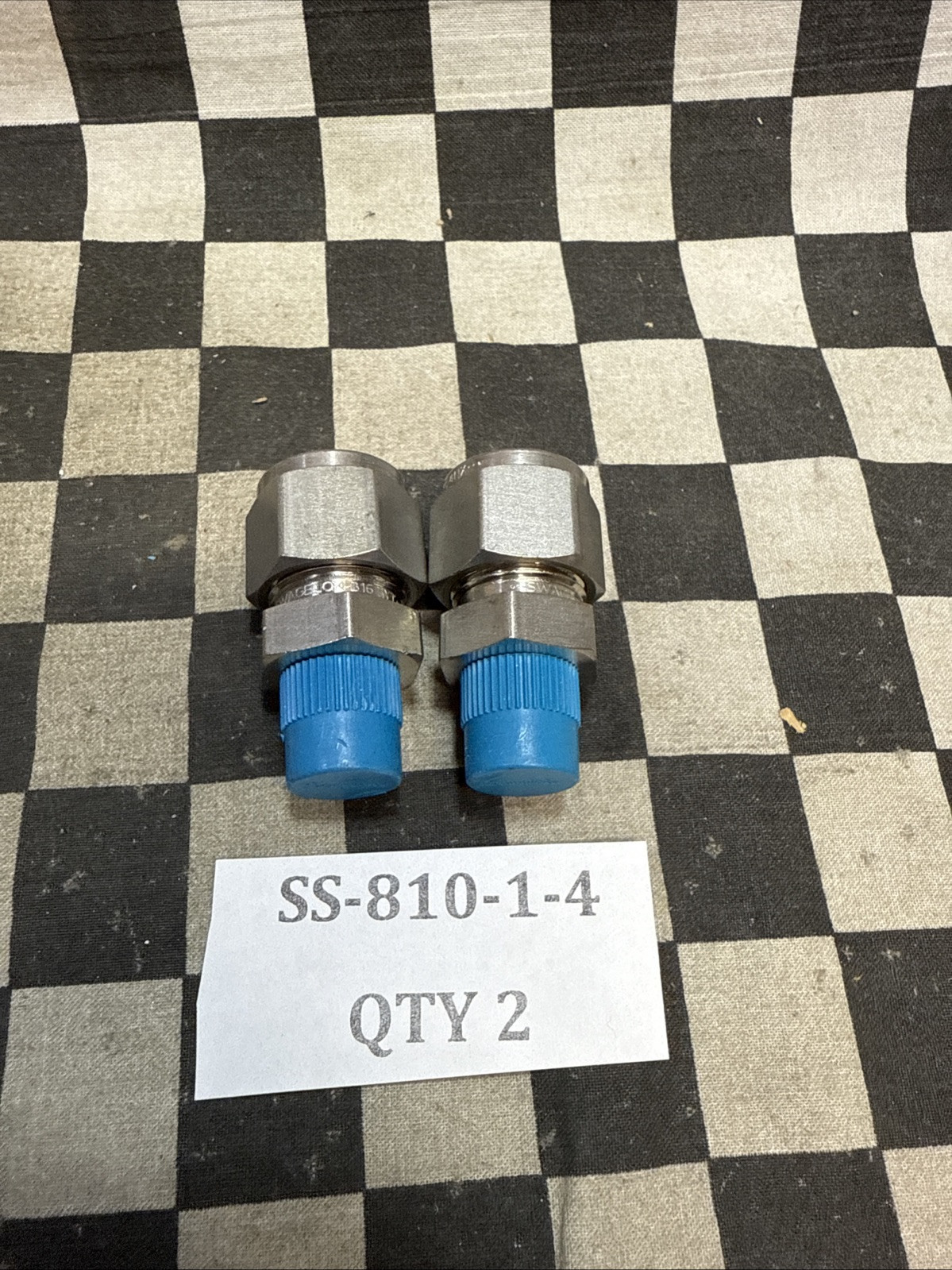 SWAGELOK SS-810-1-6, SS-810-1-4, Male Connector, LOT OF 7 SHIPSAMEDAY