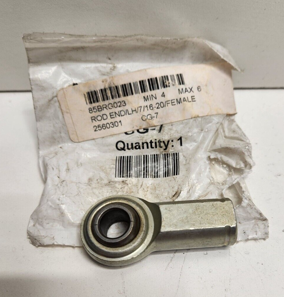 NEW OLD STOCK! AURORA .4375″ BORE X 7/16-20 FEMALE ROD END CG-7