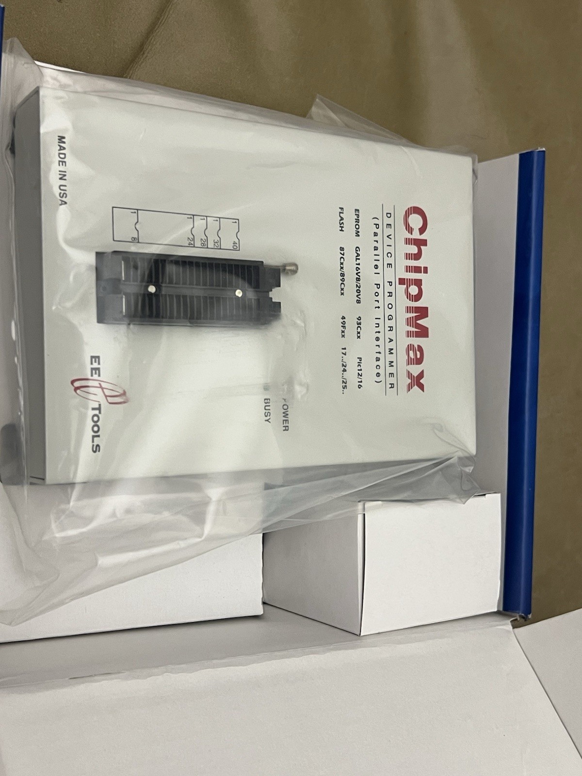 NEW EE Tools ChipMax Universal Device Programmer – Parallel Port – NIB Complete