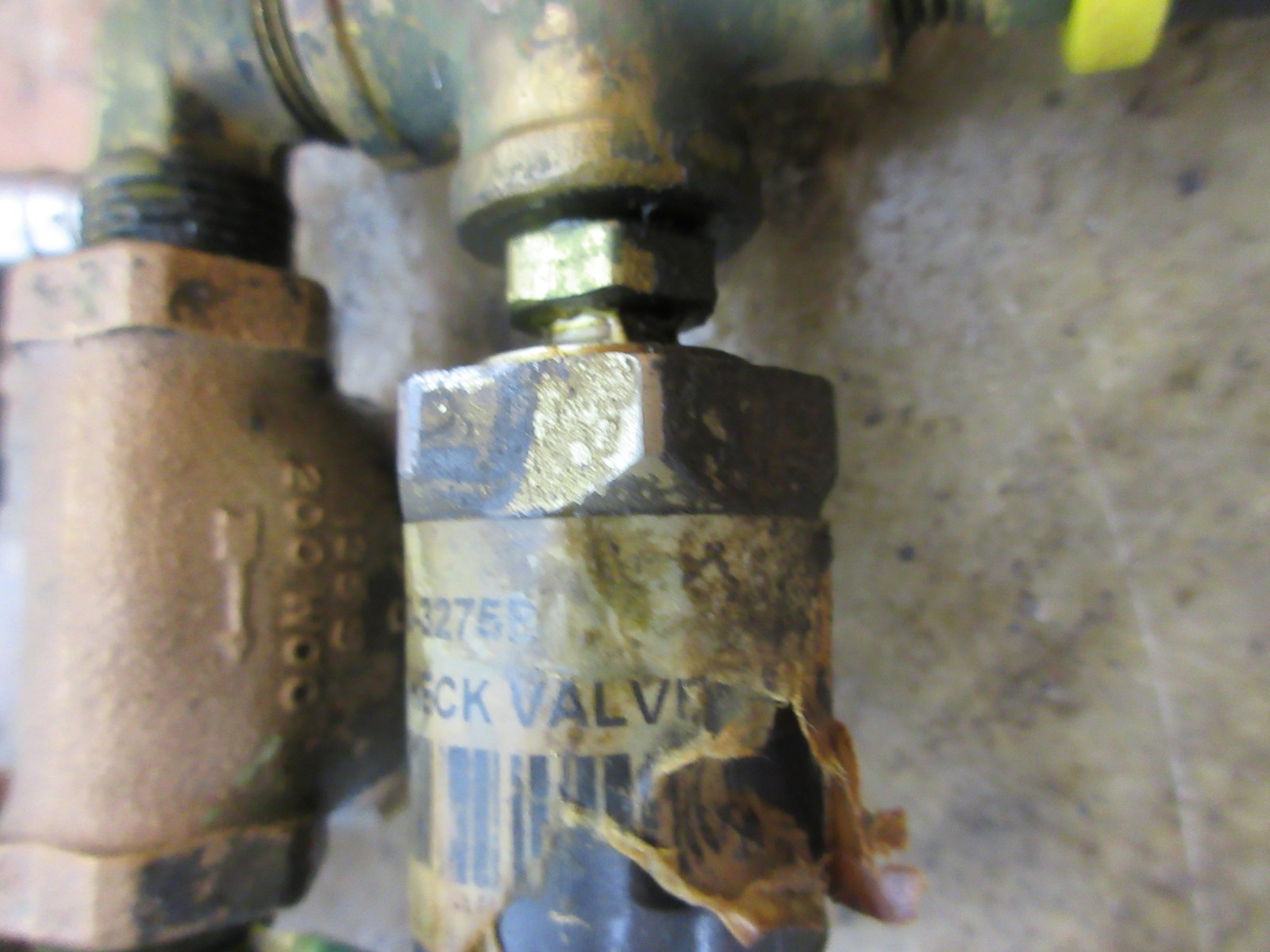 2000 HAAS VF3 CNC VERTICAL MILL 30-3275B 30-3275R TOYO CHECK VALVE