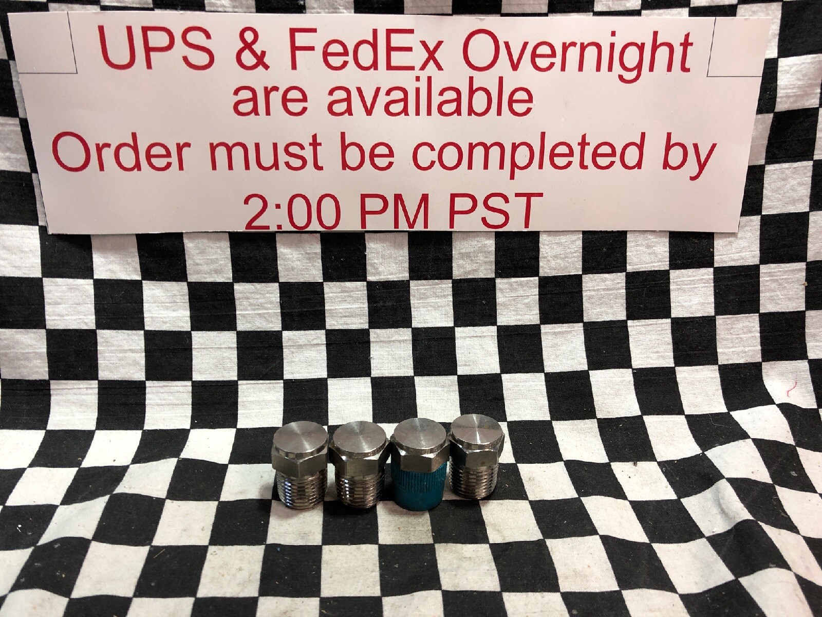 Swagelok Plug 1/2”, SS-8-P, SS8P, LOT OF 4, ShipSameDay