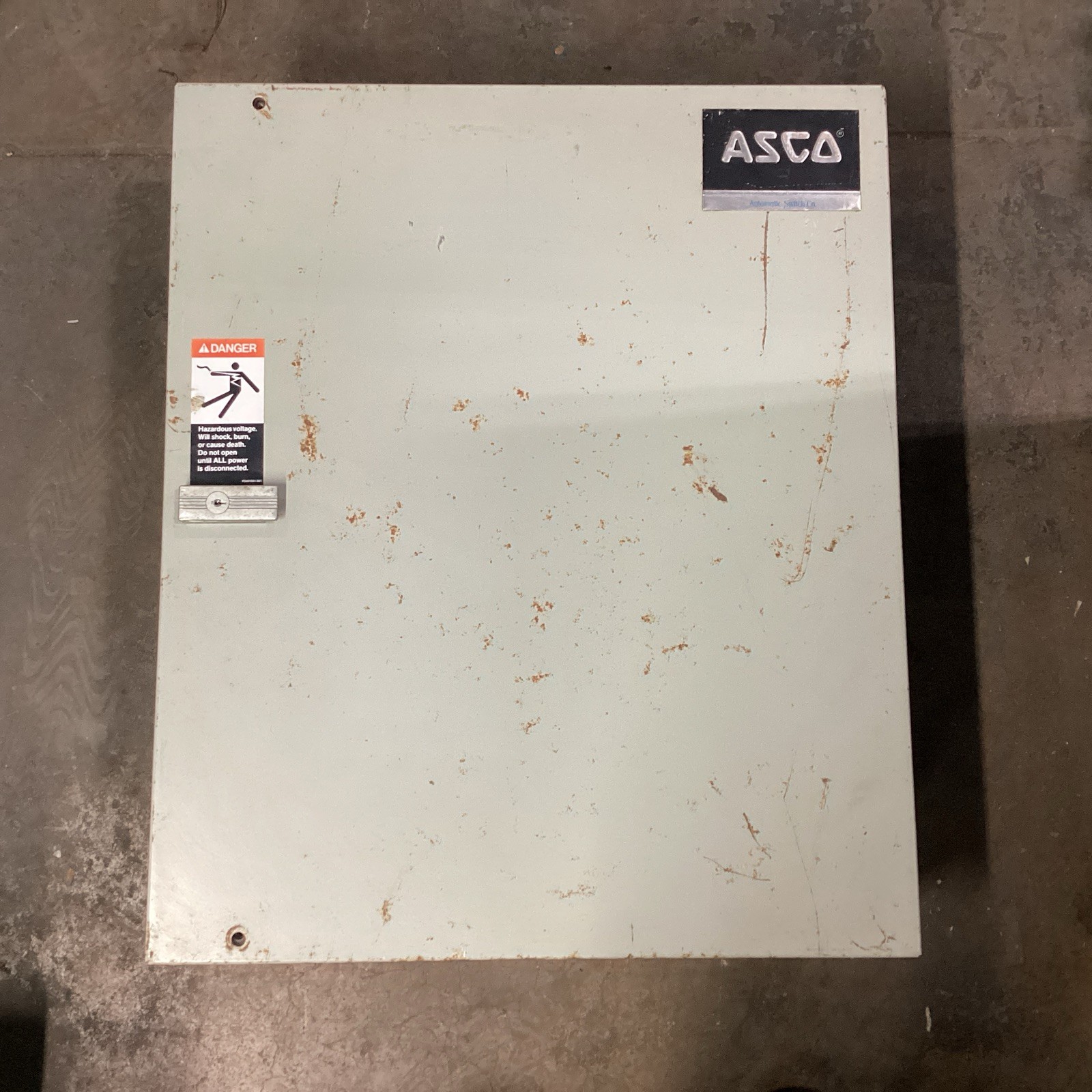 ASCO REMOTE POWER CONTROL 158C138C 100AMP 920 158C #809AT2