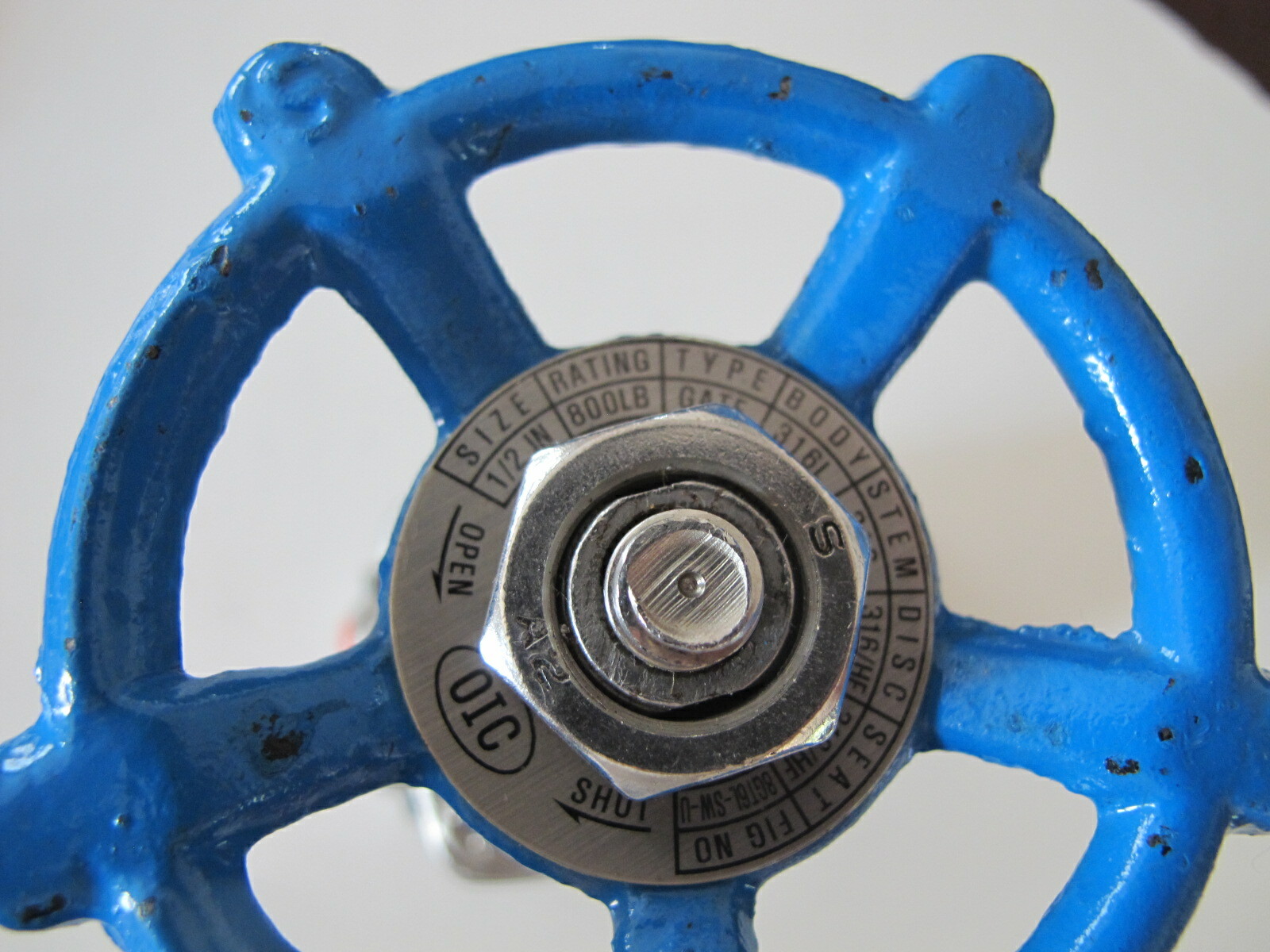 1/2″ 800# OIC Gate Valve SS 8GT6L-SW NEW