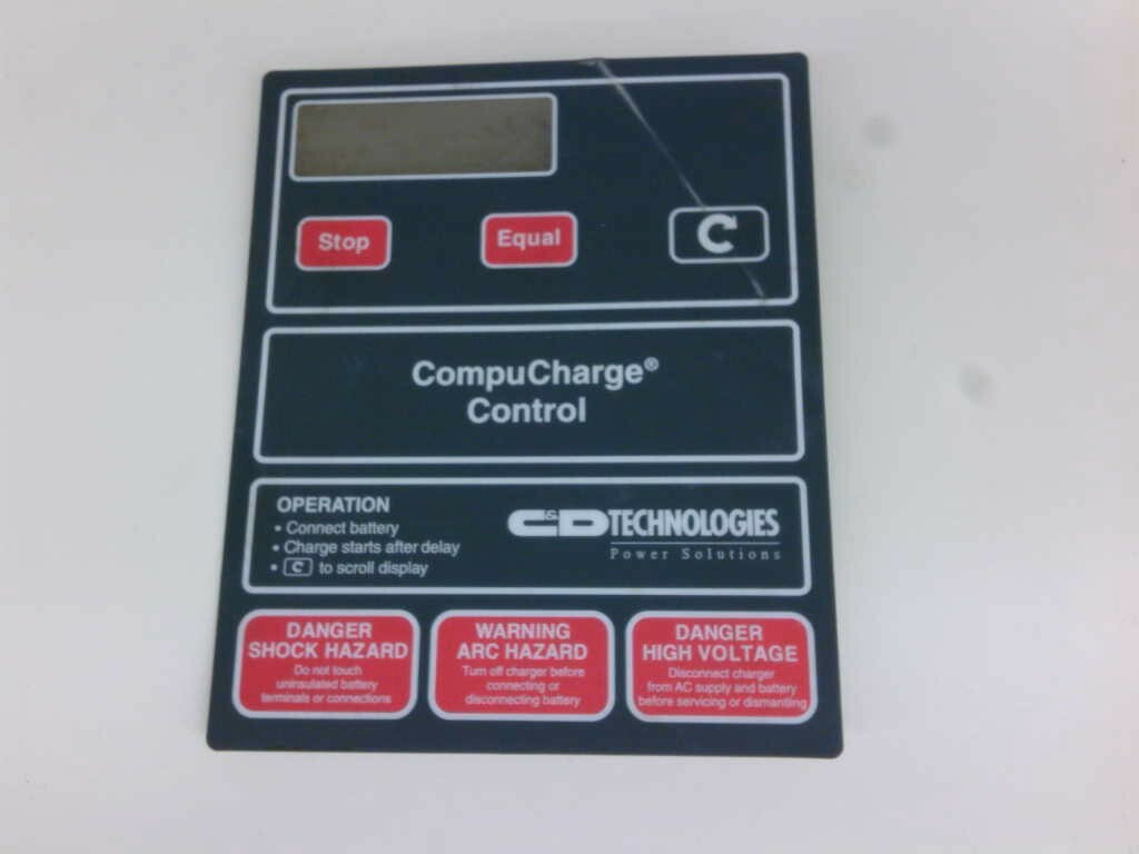 USSP Ferro CompuCharge Control Operators Button Control Panel Membrane 090800