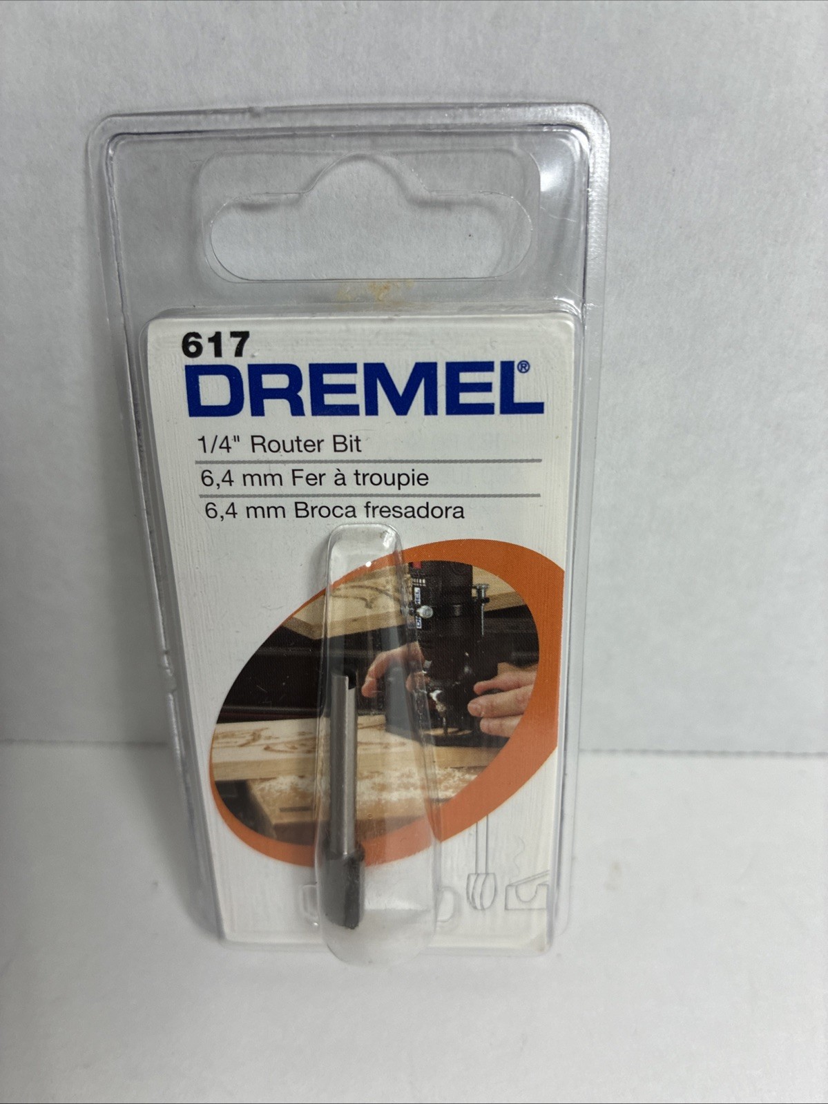 DREMEL 627 1/4” Router Bit. NIP