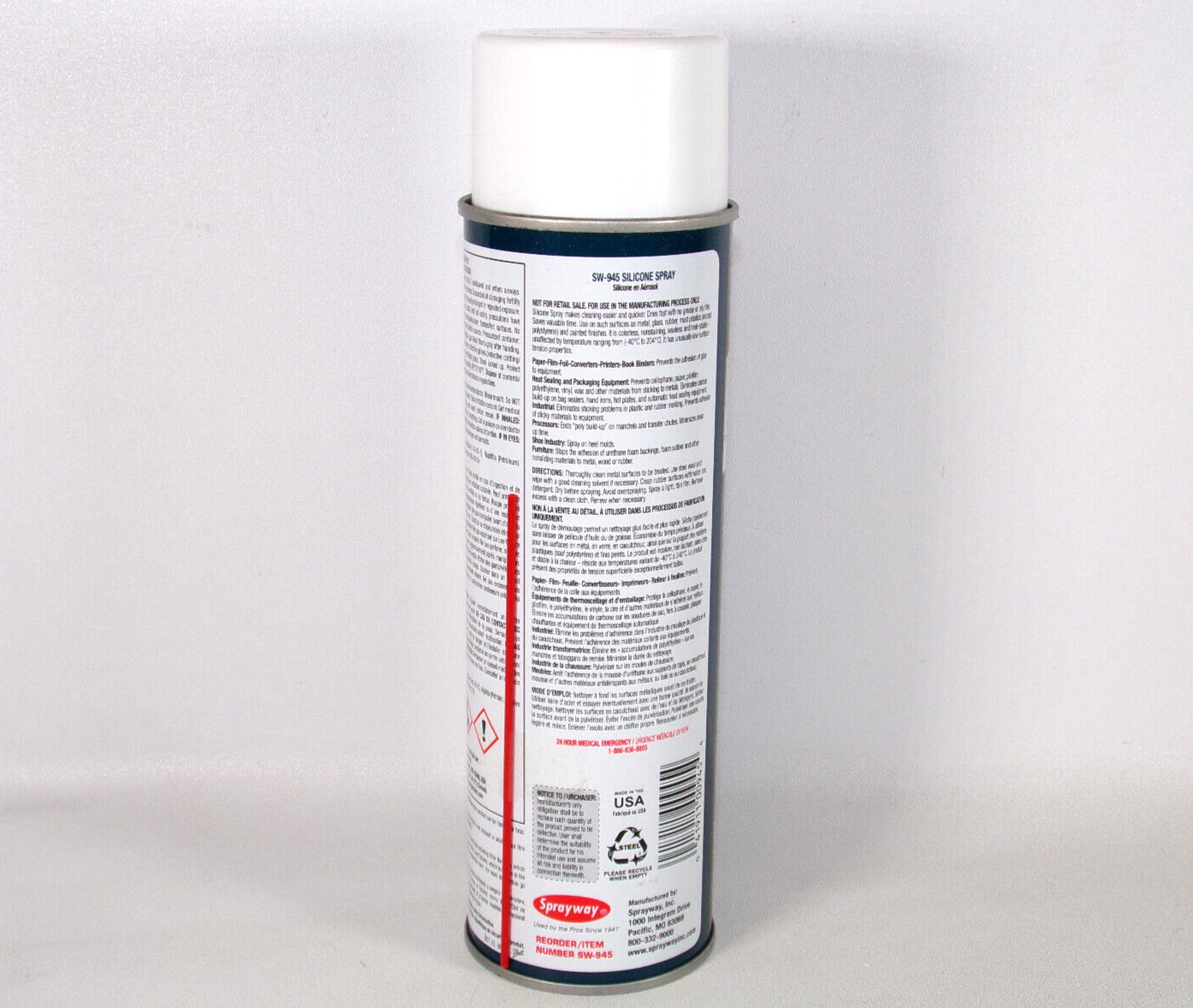 Sprayway® Silicone Spray SW-945, 11oz