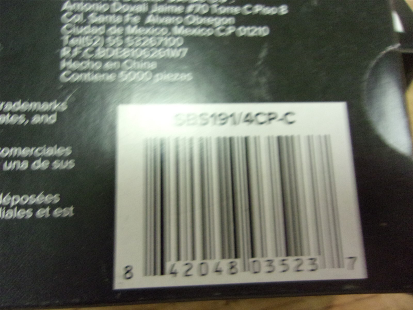 Bostitch SBS191/4CP-C Lot of 5 Boxes Premium Standard Staples 25000 total