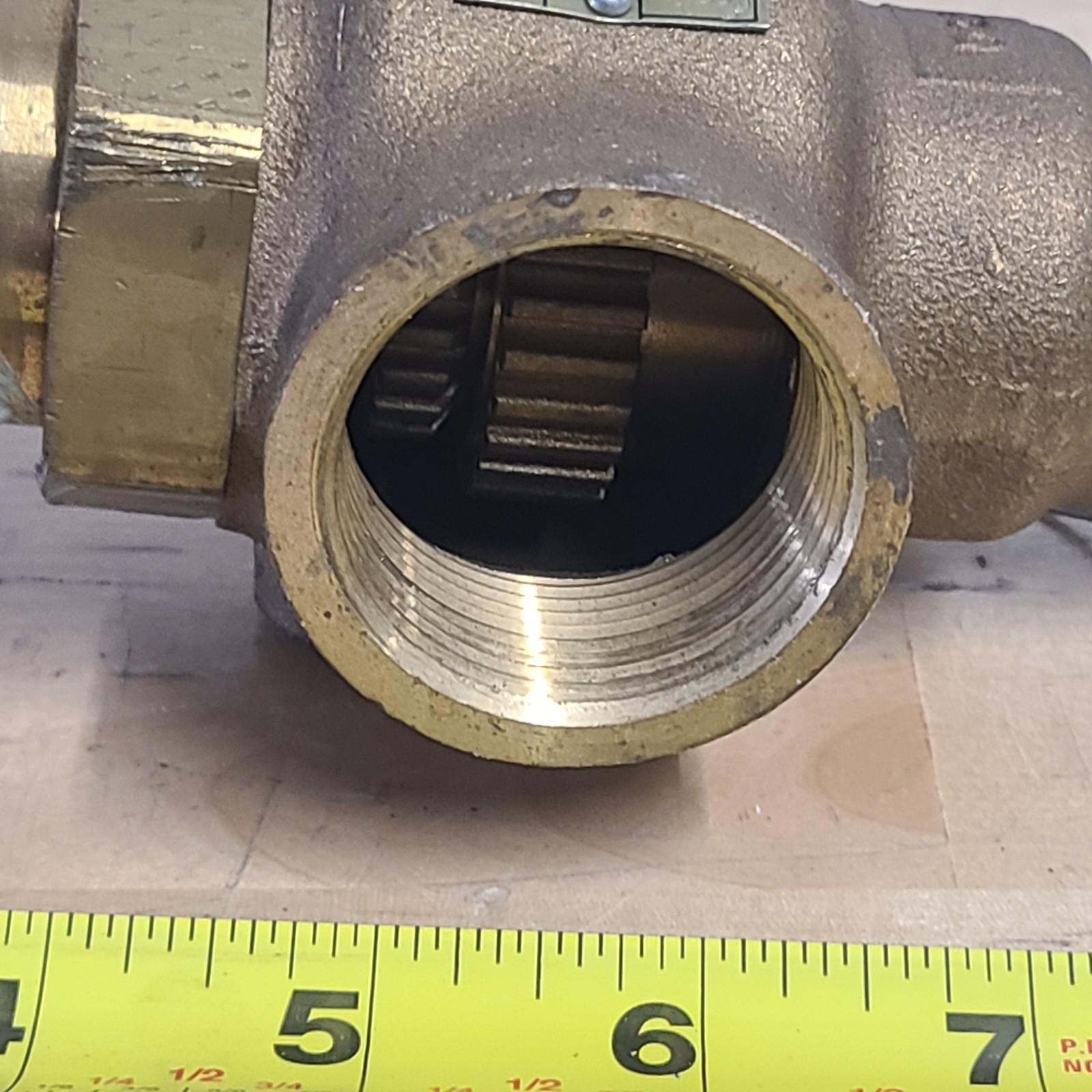 APOLLO CONBRACO 19-MFFL-60 SAFETY RELIEF VALVE 1-1/4″ 60 PSIG
