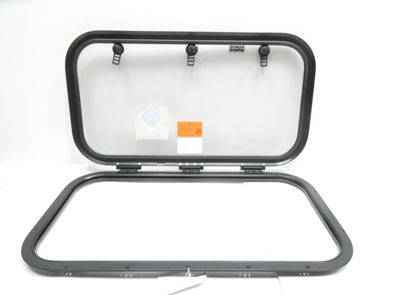 Bomar N1243-10A0N-BCL 18in X 35in Outside Open Hatch