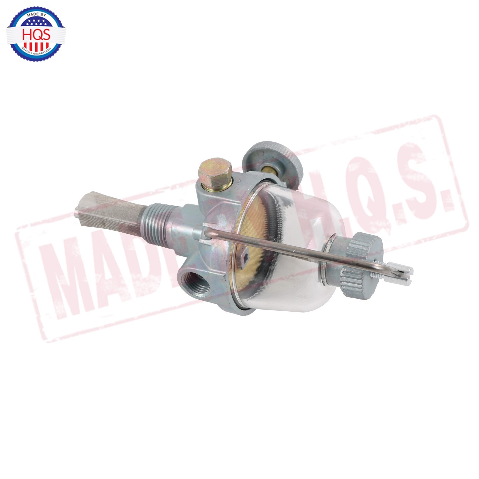 Gas Fuel Sediment Bowl For Ford NAA Jubilee 2N 8N 9N NAA9155 2N9155B w/ Shut Off