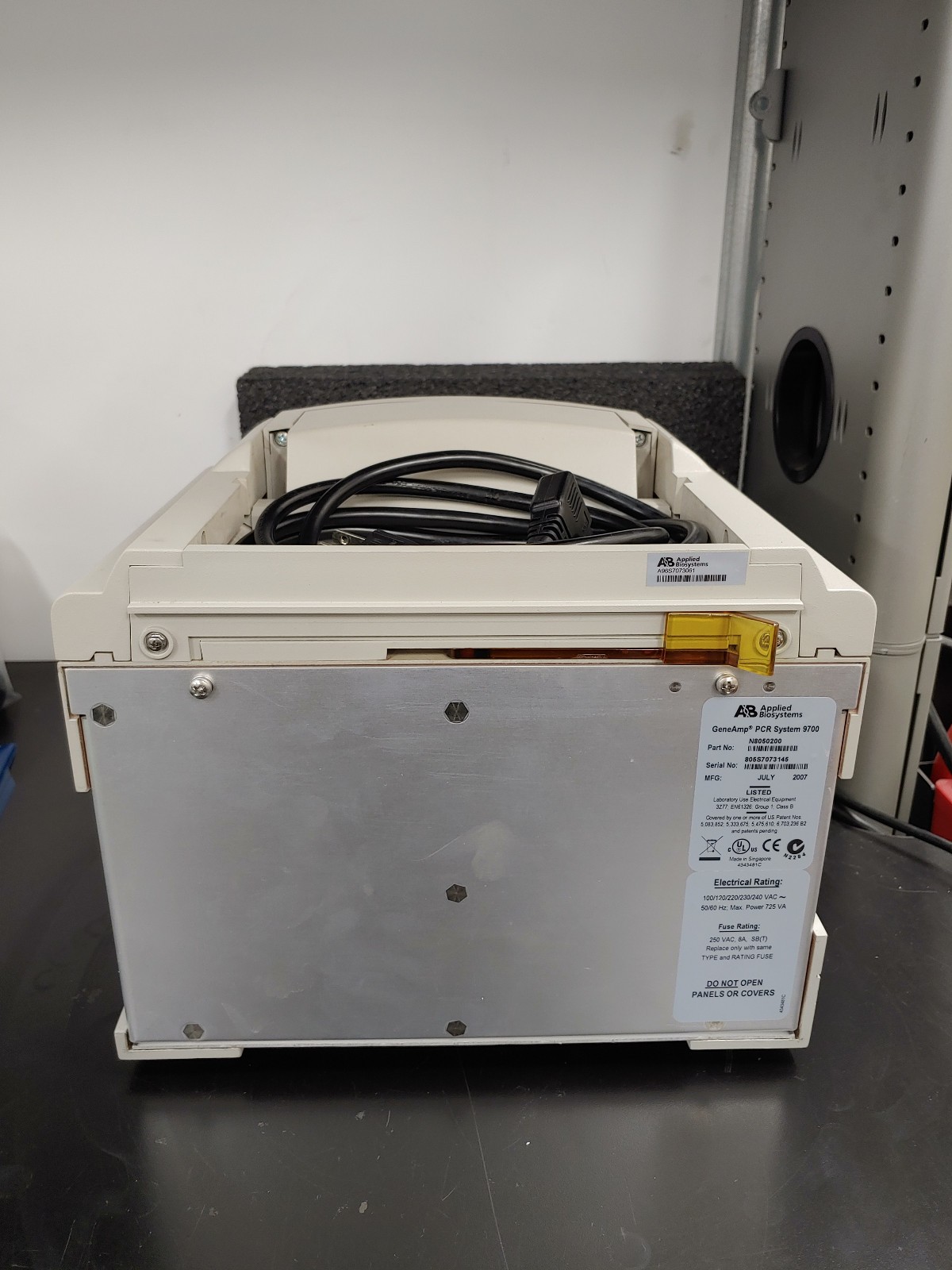 APPLIED BIOSYSTEMS GeneAmp PCR System 9700 PN N8050200