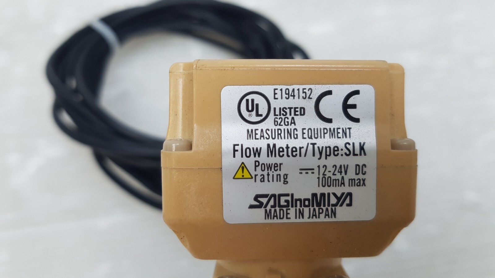 Karuman Ace SAGInoMIYA SLK-1033TXQ13 Inline Vortex Flowmeter , 2-20 L/min