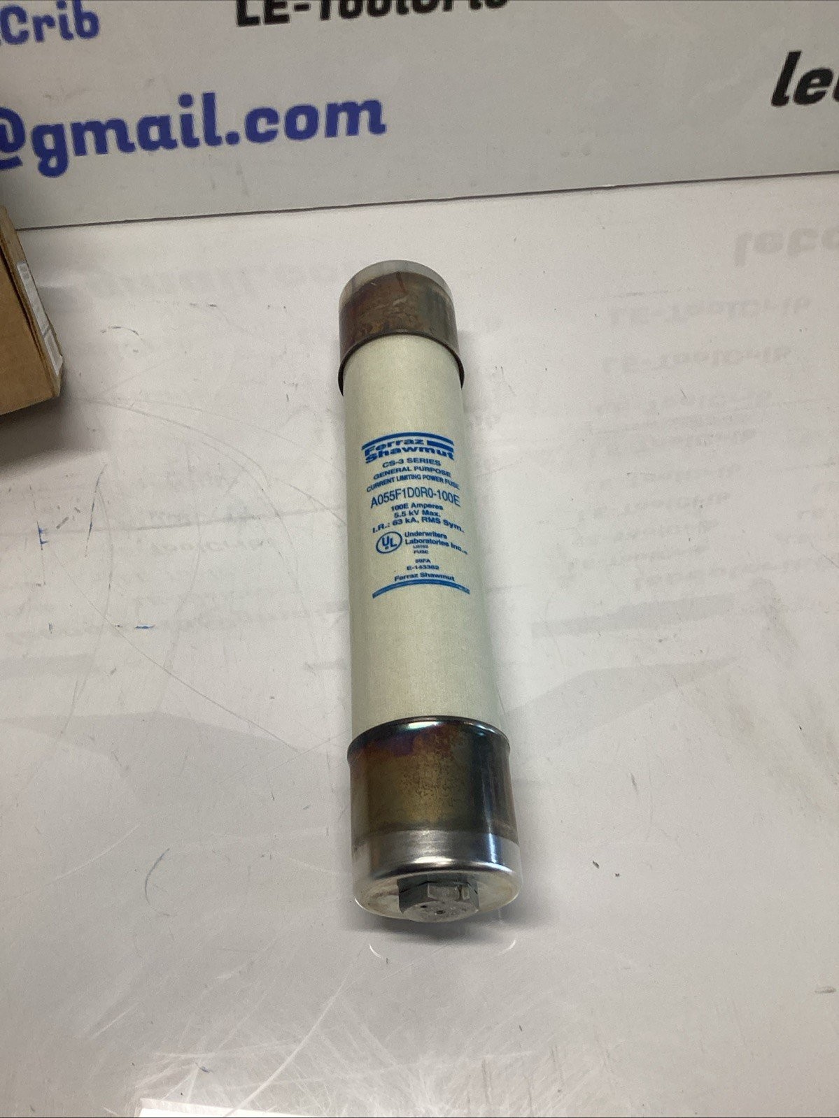 GOULD SHAWMUT A055F1D0R0-100E Fuse L-084
