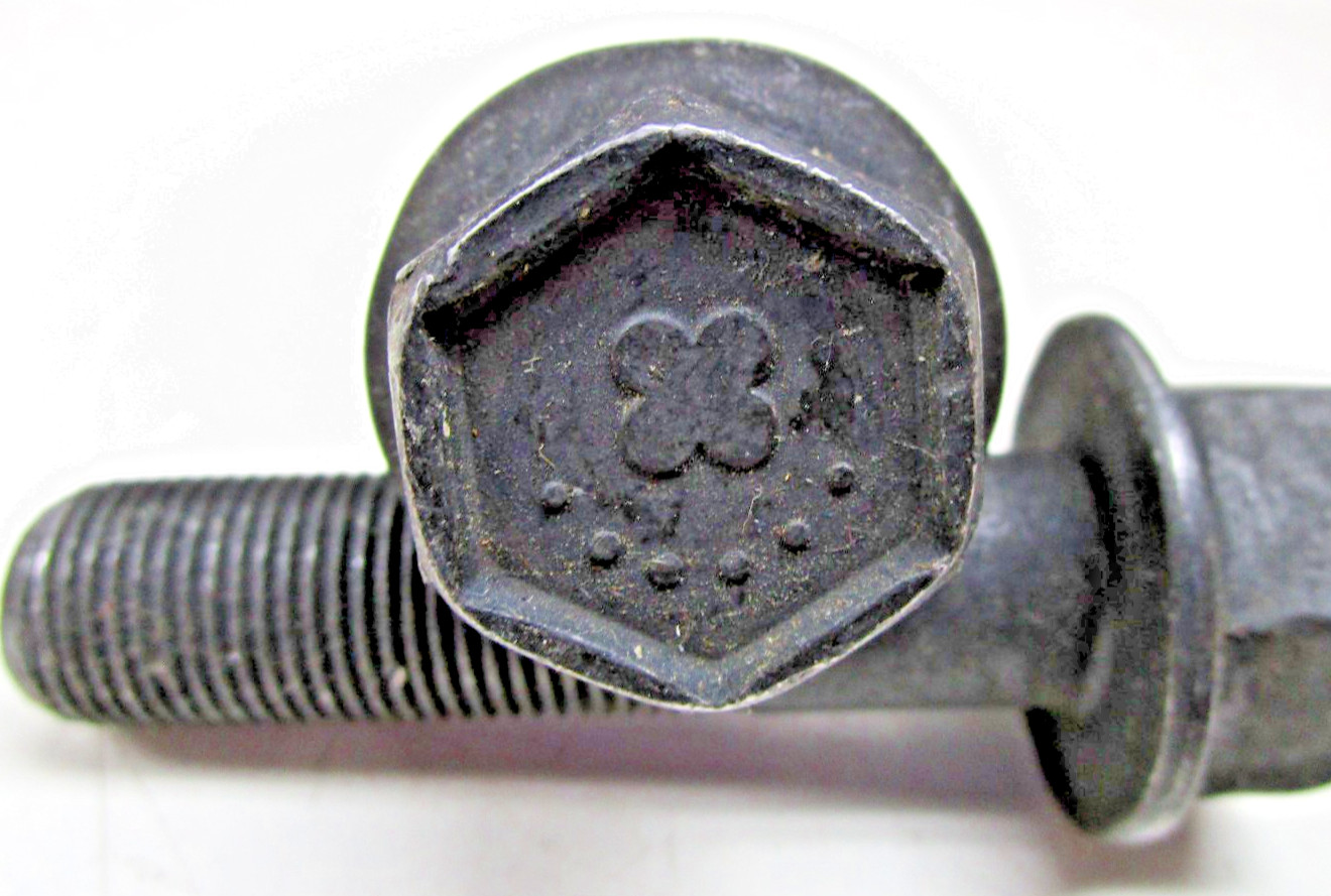 Lot of 2 Flange Head Bolts M16-1.5 x 64MM